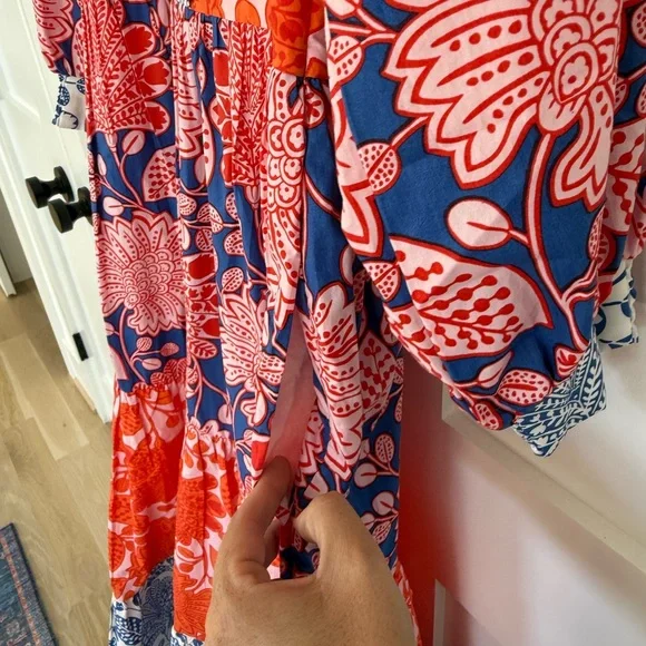 Boden Vibrant Long Sleeve Floral Maxi Dress - Picture 9 of 11